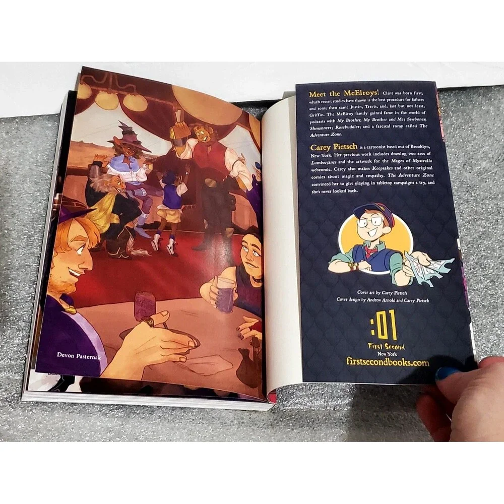 The Adventure Zone (Vol 1+2) Here There Be Gerblins, Murder Rockport Graphic Nov